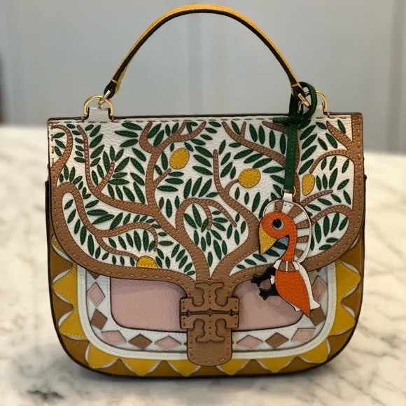 Tory McGraw Toucan Bag — leather, rare, and so cute!! - Picture 2 of 14